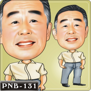 男生人像Q版漫畫 PNB-131